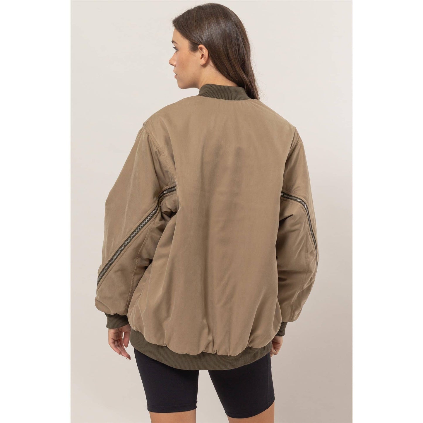 Puffer Bomber Jacket