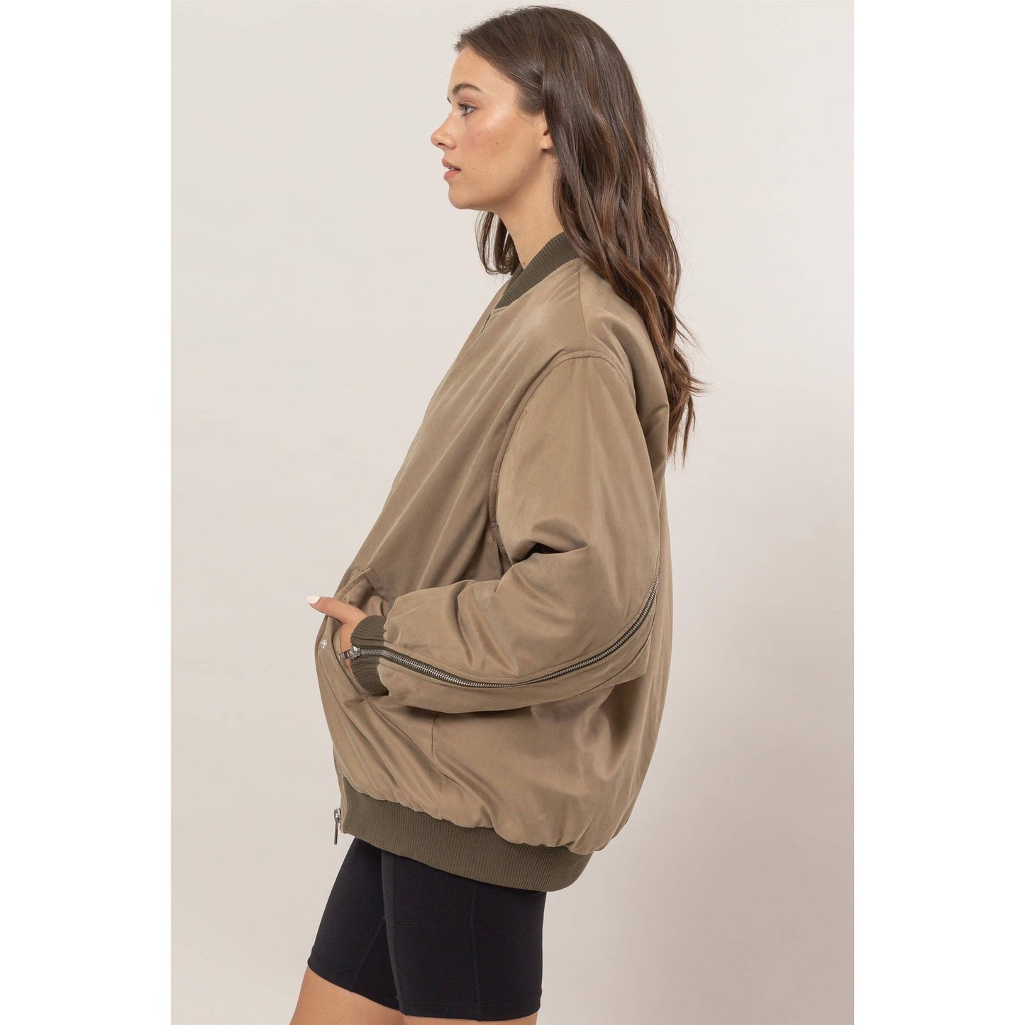 Puffer Bomber Jacket