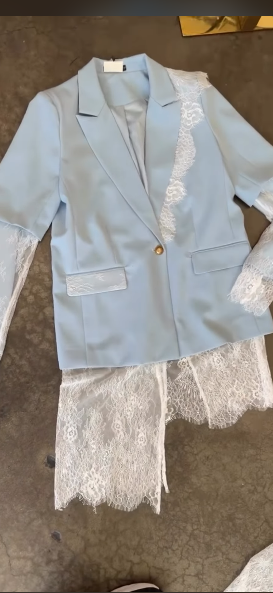Sky Blue Blazer