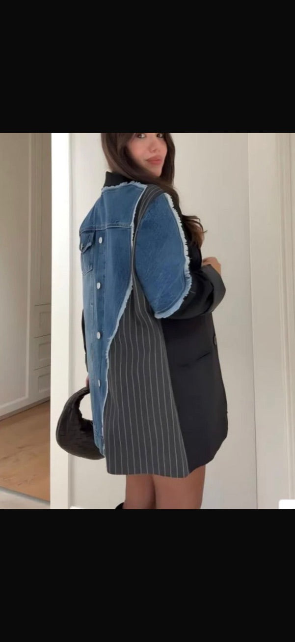 Blazer Denim Back