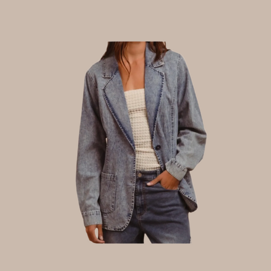 Denim Blazer