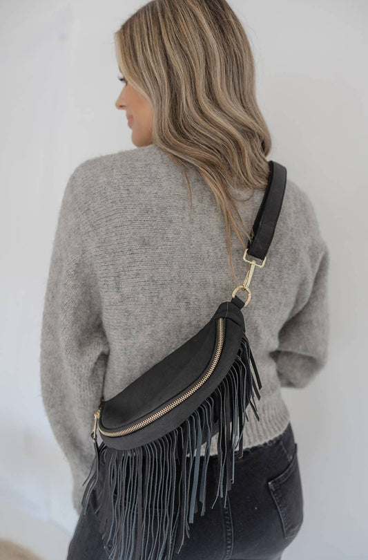 Fringe Fanny Bag