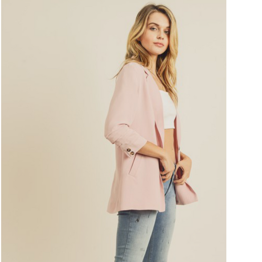 Blush Blazer