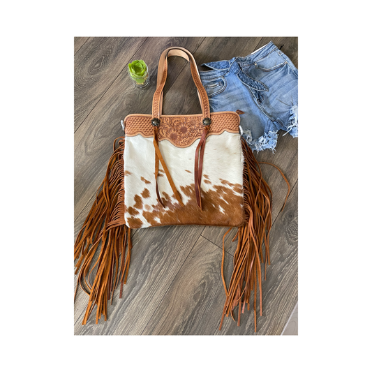 Cowhide Purse